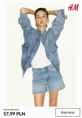 H&M - gazetka promocyjna Damskie SZORTY od 52,99 PLN od wtorku 05.05  - strona 8
