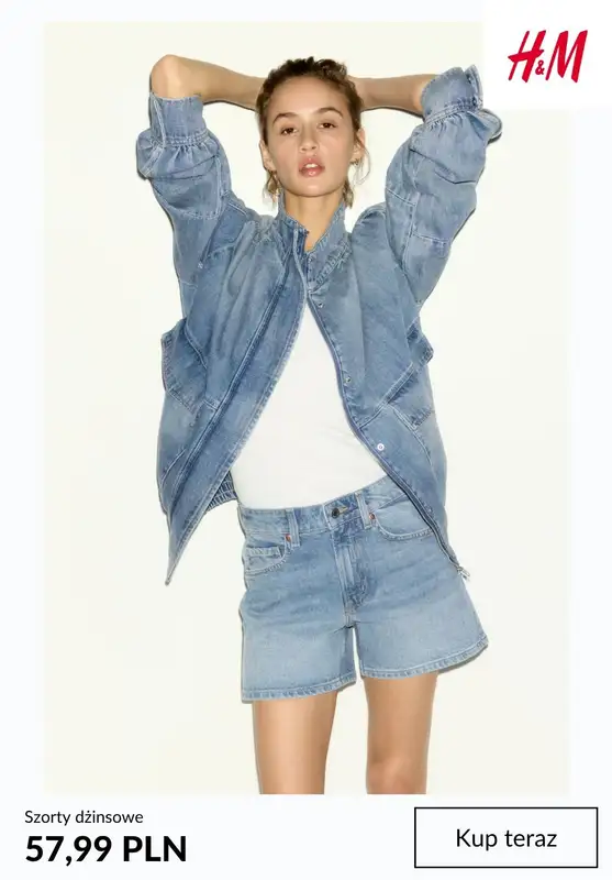 H&M - gazetka promocyjna Damskie SZORTY od 52,99 PLN od wtorku 05.05  - strona 8