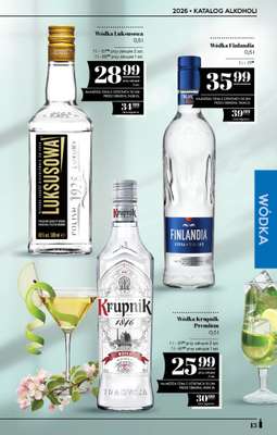 POLOmarket - gazetka promocyjna Katalog alkoholi  do środy 20.05 - strona 13