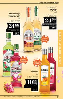 POLOmarket - gazetka promocyjna Katalog alkoholi  do środy 20.05 - strona 21
