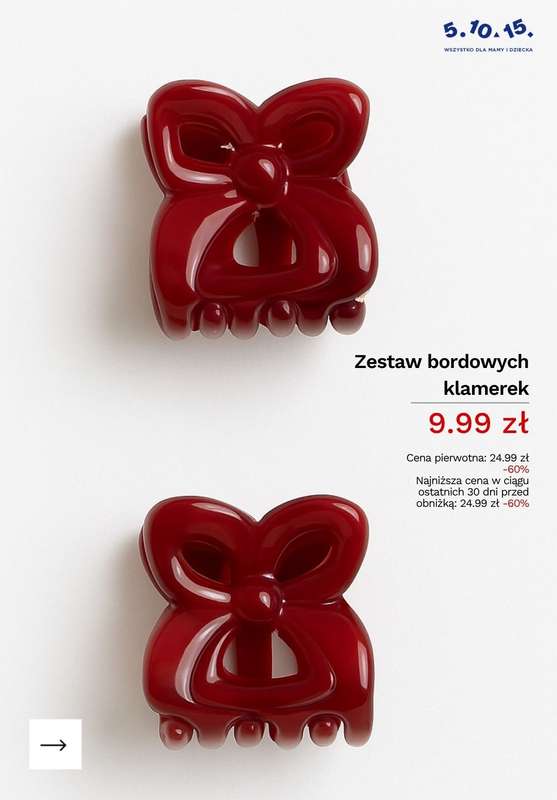 5.10.15 - gazetka promocyjna Akcesoria dziecięce na lato od wtorku 05.05  - strona 10