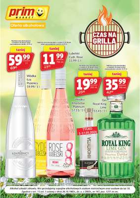 Prim Market - gazetka promocyjna Gazetka alkoholowa  do niedzieli 31.05