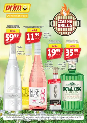 Prim Market - gazetka promocyjna Gazetka alkoholowa  do niedzieli 31.05