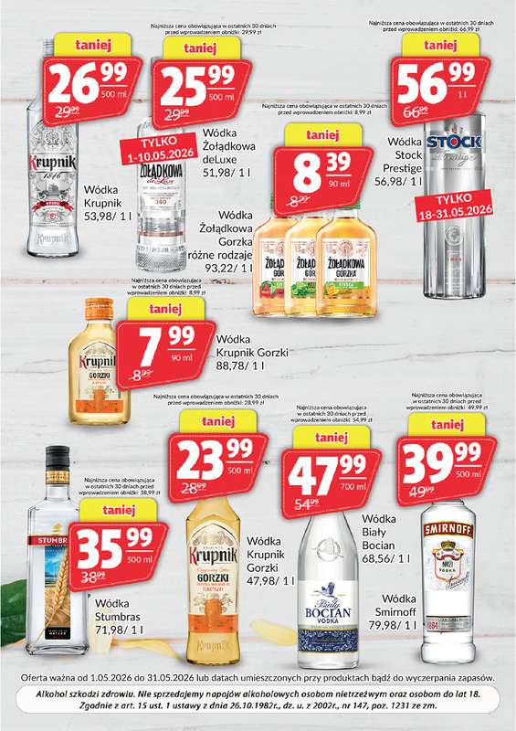 Prim Market - gazetka promocyjna Gazetka alkoholowa  do niedzieli 31.05 - strona 5