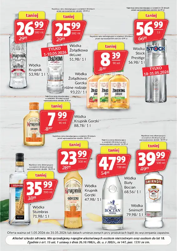 Prim Market - gazetka promocyjna Gazetka alkoholowa  do niedzieli 31.05 - strona 5