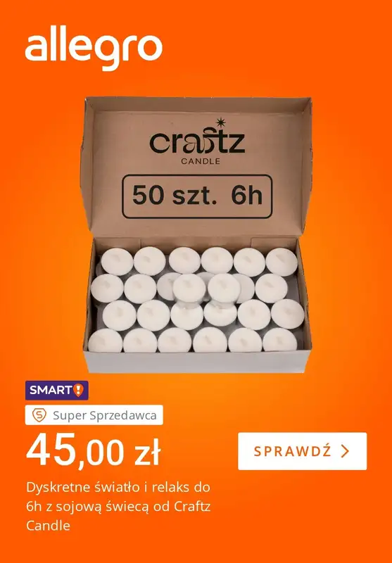 Allegro - gazetka promocyjna Relaks w domu na 100% od wtorku 05.05 do poniedziałku 11.05 - strona 5