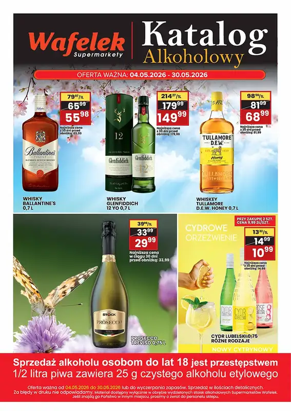 Wafelek - gazetka promocyjna Katalog alkoholowy od poniedziałku 04.05 do soboty 30.05 - strona 3