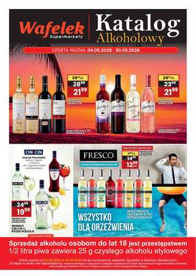 Wafelek - gazetka promocyjna Katalog alkoholowy od poniedziałku 04.05 do soboty 30.05 - strona 4