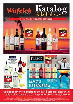 Wafelek - gazetka promocyjna Katalog alkoholowy od poniedziałku 04.05 do soboty 30.05 - strona 4