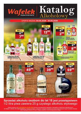 Wafelek - gazetka promocyjna Katalog alkoholowy od poniedziałku 04.05 do soboty 30.05 - strona 2