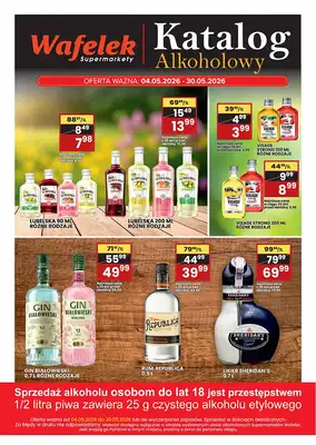 Wafelek - gazetka promocyjna Katalog alkoholowy od poniedziałku 04.05 do soboty 30.05 - strona 2