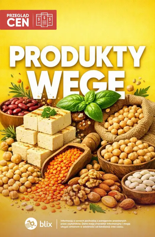 Biedronka - gazetka promocyjna Produkty WEGE - przegląd cen  