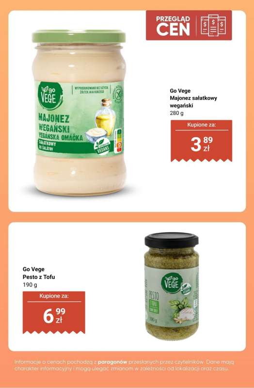 Biedronka - gazetka promocyjna Produkty WEGE - przegląd cen od czwartku 07.05 do soboty 09.05 - strona 5