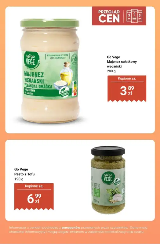 Biedronka - gazetka promocyjna Produkty WEGE - przegląd cen od czwartku 07.05 do soboty 09.05 - strona 5