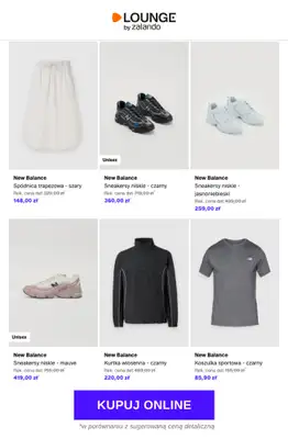 Lounge by Zalando - gazetka promocyjna Specjalne okazje:  New Balance - Sport od wtorku 05.05 do piątku 08.05 - strona 11