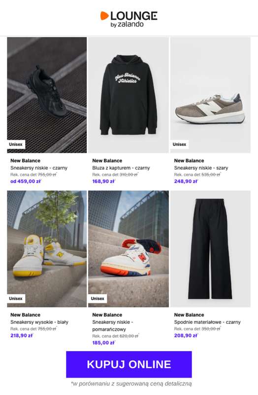 Lounge by Zalando - gazetka promocyjna Specjalne okazje:  New Balance - Sport od wtorku 05.05 do piątku 08.05 - strona 8