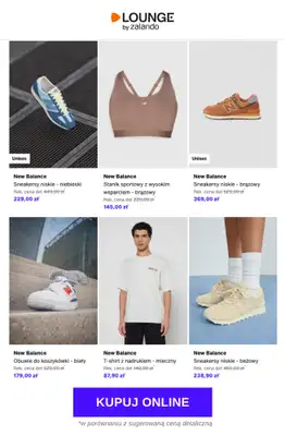 Lounge by Zalando - gazetka promocyjna Specjalne okazje:  New Balance - Sport od wtorku 05.05 do piątku 08.05 - strona 10