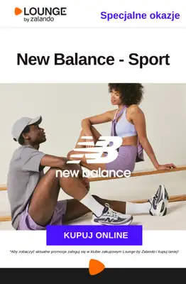 Lounge by Zalando - gazetka promocyjna Specjalne okazje:  New Balance - Sport od wtorku 05.05 do piątku 08.05