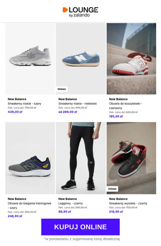 Lounge by Zalando - gazetka promocyjna Specjalne okazje:  New Balance - Sport od wtorku 05.05 do piątku 08.05 - strona 5