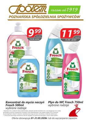 Płyn do WC Frosch Minerały Morskie 750ml