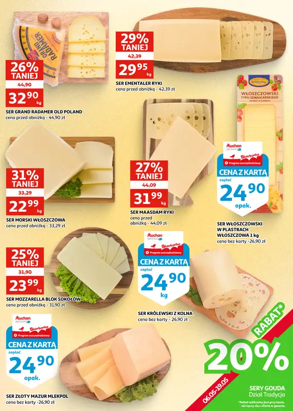 Auchan - gazetka promocyjna Gazetka Racibórz I Zanurz się w smakach południa od środy 06.05 do wtorku 19.05 - strona 13