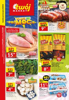 Twój Market - gazetka promocyjna Gazetka od środy 06.05 do wtorku 12.05