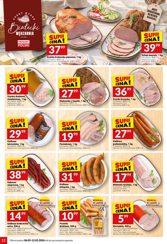 Twój Market - gazetka promocyjna Gazetka od środy 06.05 do wtorku 12.05 - strona 12