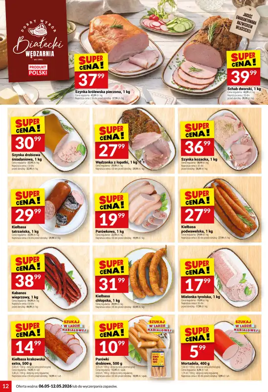 Twój Market - gazetka promocyjna Gazetka od środy 06.05 do wtorku 12.05 - strona 12