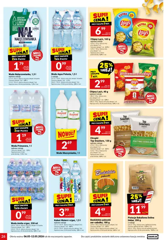 Twój Market - gazetka promocyjna Gazetka od środy 06.05 do wtorku 12.05 - strona 26