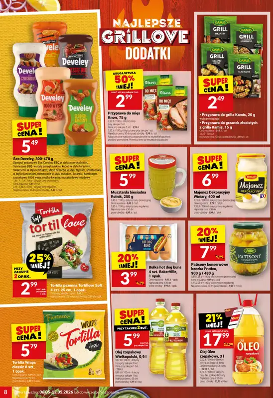 Twój Market - gazetka promocyjna Gazetka od środy 06.05 do wtorku 12.05 - strona 8