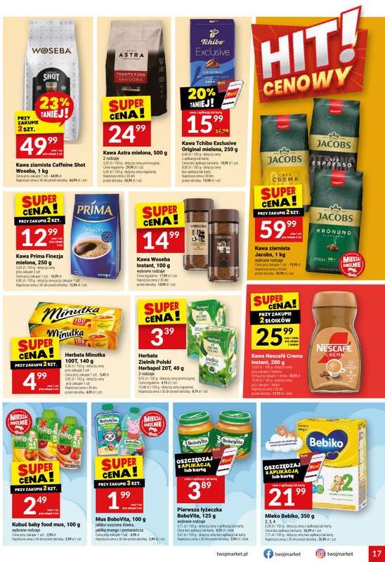 Twój Market - gazetka promocyjna Gazetka od środy 06.05 do wtorku 12.05 - strona 17