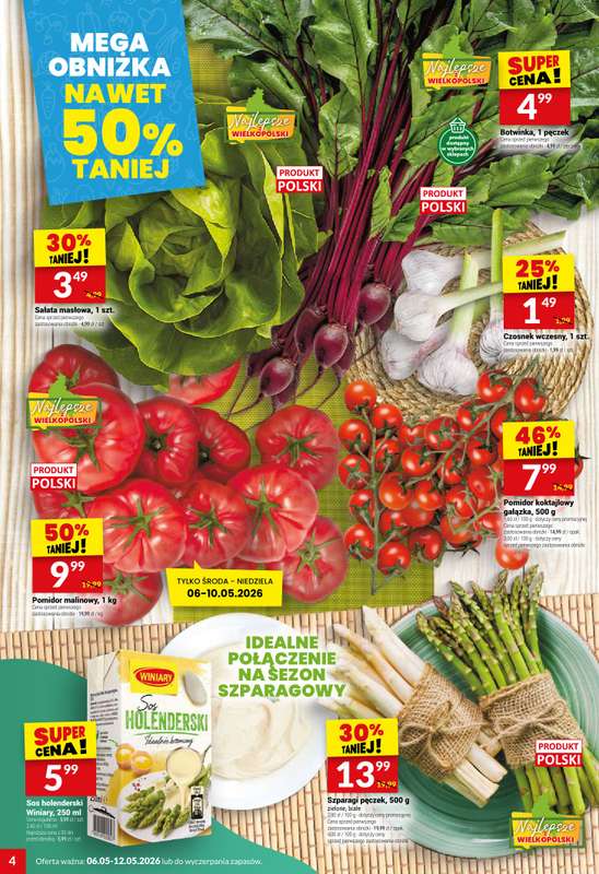 Twój Market - gazetka promocyjna Gazetka od środy 06.05 do wtorku 12.05 - strona 4