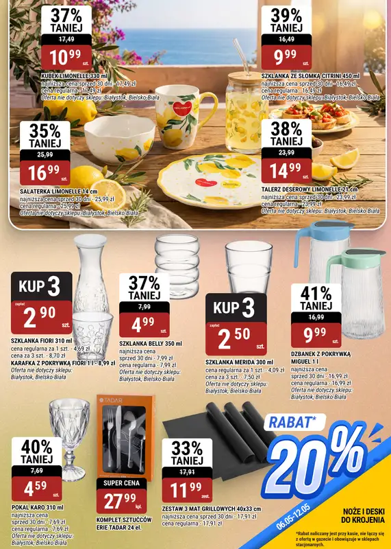 bi1 - gazetka promocyjna Gazetka Czeladź | Zanurz się w smakach południa od środy 06.05 do wtorku 19.05 - strona 5