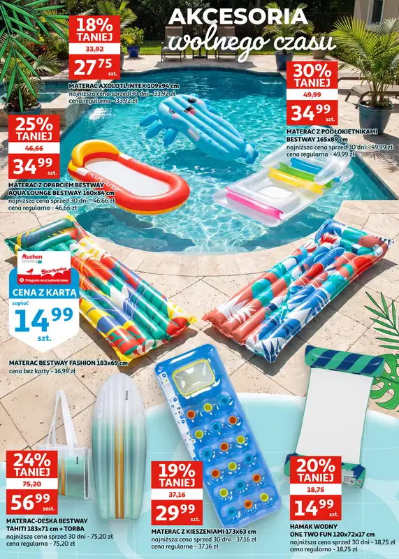 Auchan - gazetka promocyjna Katalog Racibórz | Twój ogród, Twój basen, Twoje lato od środy 06.05 do wtorku 19.05 - strona 3