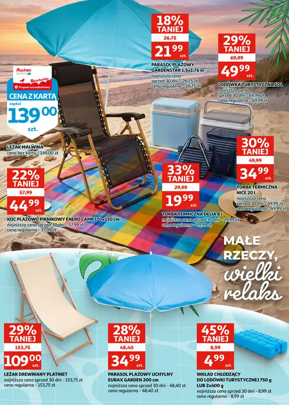 Auchan - gazetka promocyjna Katalog Zielona Góra | Twój ogród, Twój basen, Twoje lato od środy 06.05 do wtorku 19.05 - strona 9