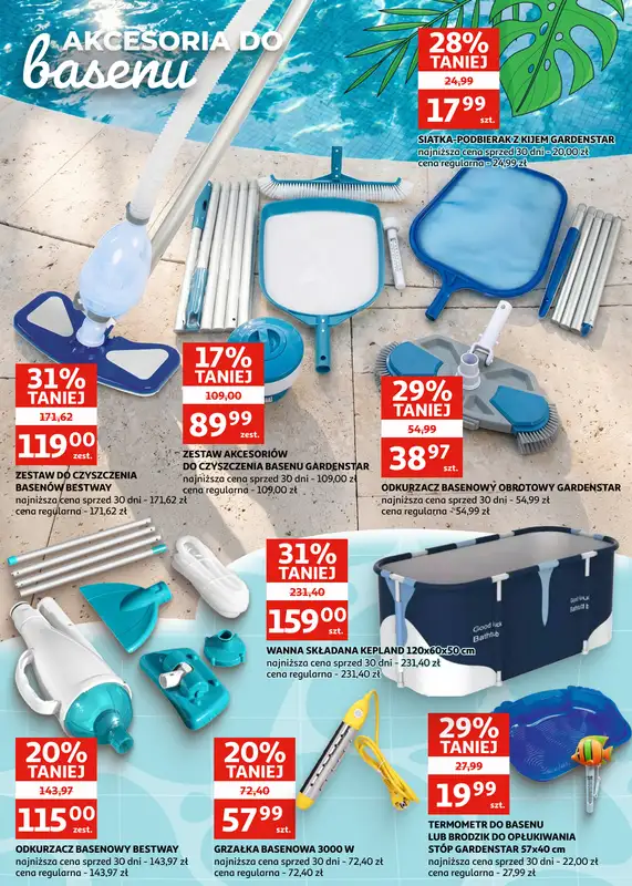 Auchan - gazetka promocyjna Katalog Zielona Góra | Twój ogród, Twój basen, Twoje lato od środy 06.05 do wtorku 19.05 - strona 7