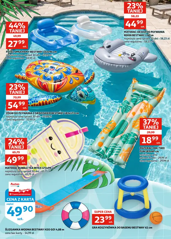 Auchan - gazetka promocyjna Katalog Zielona Góra | Twój ogród, Twój basen, Twoje lato od środy 06.05 do wtorku 19.05 - strona 4