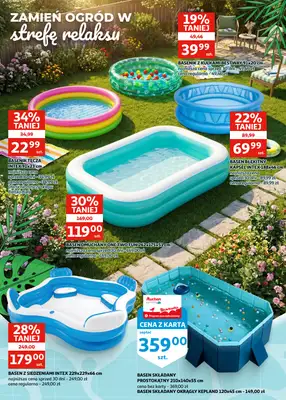 Auchan - gazetka promocyjna Katalog Zielona Góra | Twój ogród, Twój basen, Twoje lato od środy 06.05 do wtorku 19.05 - strona 5