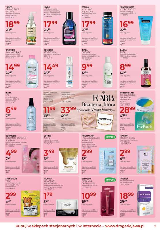 Drogerie Jawa - gazetka promocyjna Gazetka od wtorku 05.05 do czwartku 04.06 - strona 9