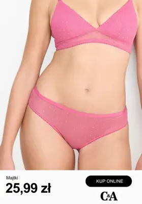 C&A - gazetka promocyjna Lingerie od 25,99 zł od wtorku 05.05  - strona 2