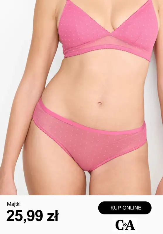 C&A - gazetka promocyjna Lingerie od 25,99 zł od wtorku 05.05  - strona 2
