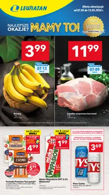 LEWIATAN - gazetka promocyjna Mamy TO w Lewiatanie – Górny Śląsk i Łódź od czwartku 07.05 do środy 13.05