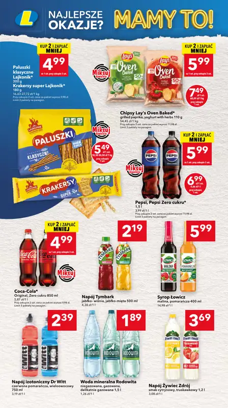 LEWIATAN - gazetka promocyjna Mamy TO w Lewiatanie – Górny Śląsk i Łódź od czwartku 07.05 do środy 13.05 - strona 6