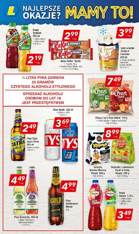 LEWIATAN - gazetka promocyjna Mamy TO w Lewiatanie – woj. małopolskie od czwartku 07.05 do środy 13.05 - strona 5