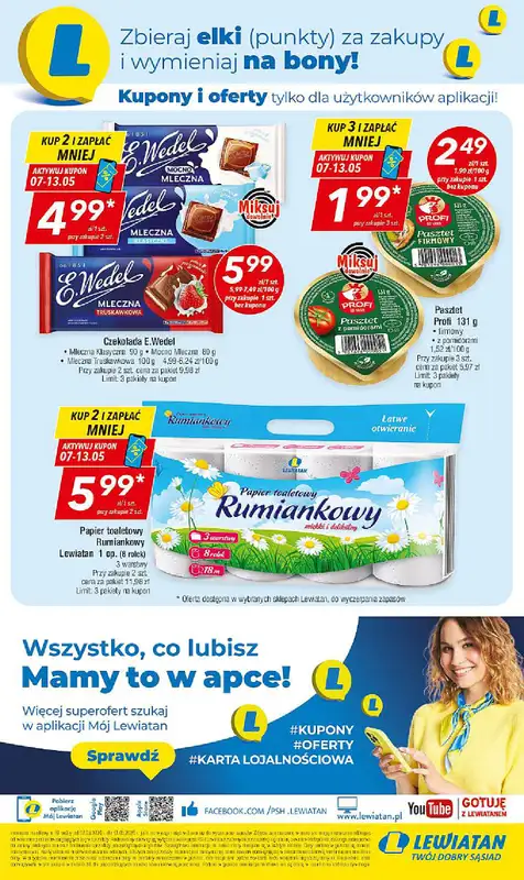 LEWIATAN - gazetka promocyjna Mamy TO w Lewiatanie – woj. małopolskie od czwartku 07.05 do środy 13.05 - strona 8