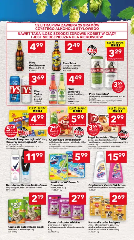 LEWIATAN - gazetka promocyjna Mamy TO w Lewiatanie – woj. mazowieckie od czwartku 07.05 do środy 13.05 - strona 7