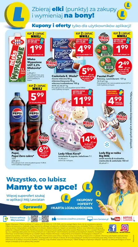 LEWIATAN - gazetka promocyjna Mamy TO w Lewiatanie – woj. mazowieckie od czwartku 07.05 do środy 13.05 - strona 8