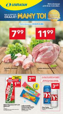 LEWIATAN - gazetka promocyjna Mamy TO w Lewiatanie – Olsztyn od czwartku 07.05 do środy 13.05