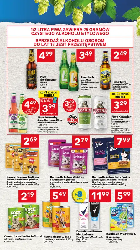 LEWIATAN - gazetka promocyjna Mamy TO w Lewiatanie – Olsztyn od czwartku 07.05 do środy 13.05 - strona 7