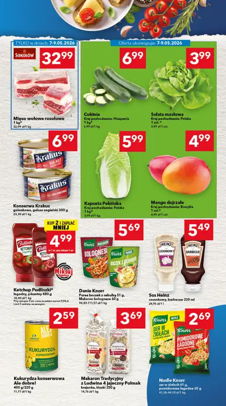 LEWIATAN - gazetka promocyjna Mamy TO w Lewiatanie – woj. opolskie od czwartku 07.05 do środy 13.05 - strona 3